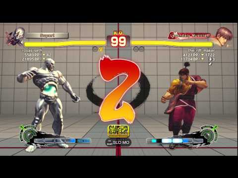 SSF4 AE Ver. 2012: Roxas [Seth] vs. the_riff_maker [Guy] - PSN Ranked Match
