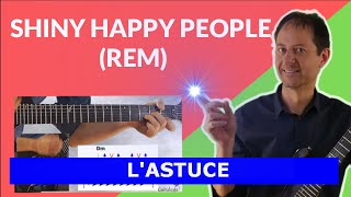 SHINY HAPPY PEOPLE Tuto Guitare âue
