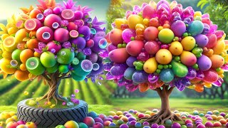 Easy and new method for growing and planting hybrid fruit trees of mango and guava. #gardening