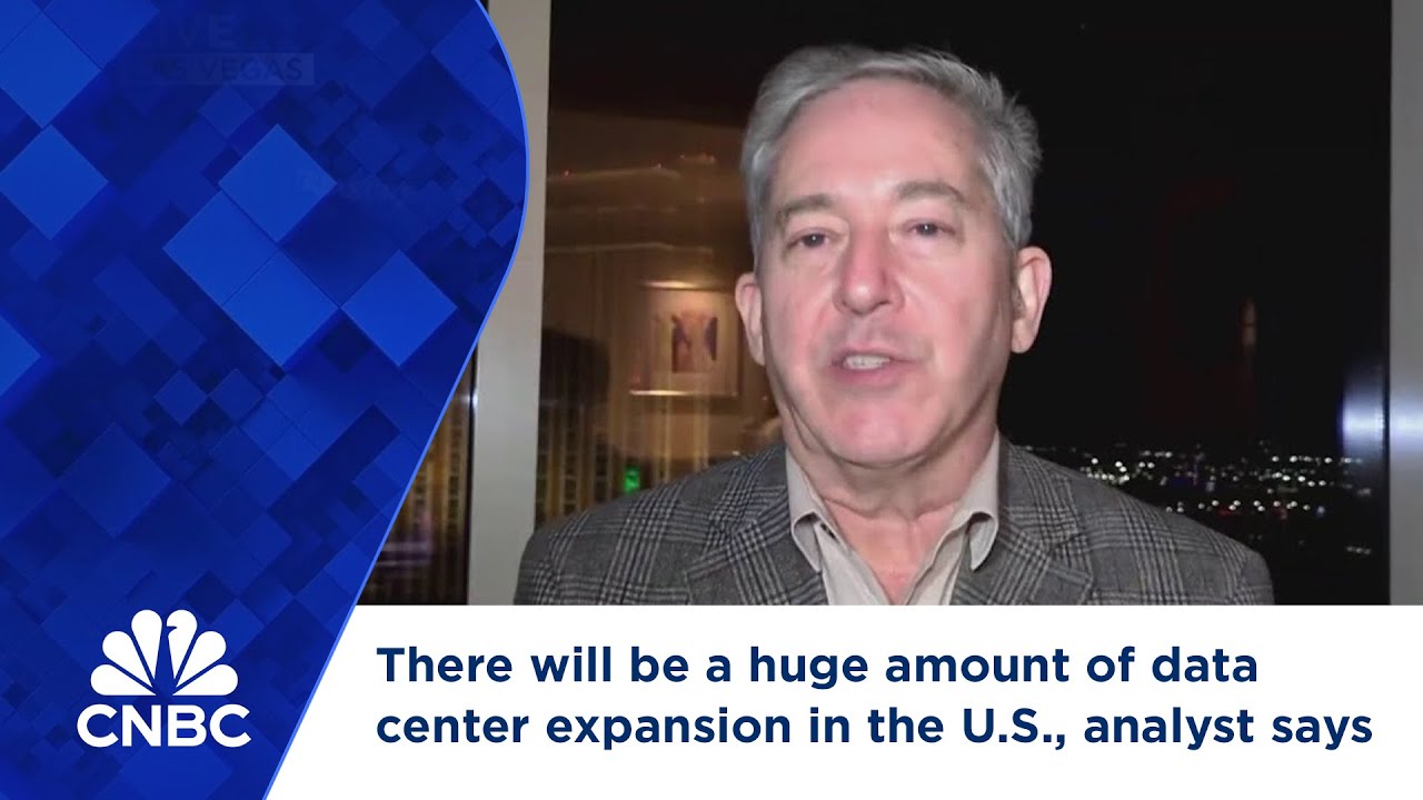 There will be a huge amount of data center expansion in the U.S., analyst says