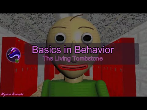 The Living Tombstone - Basics in Behavior - Karaoke