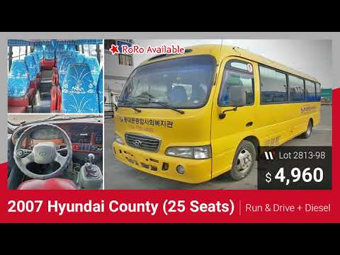 (SOLD OUT) 2007 Hyundai County (25 Seats)