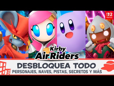 Guía: Kirby Air Riders: Guía, Consejos y Trucos, Todos los Modos y Desbloqueos