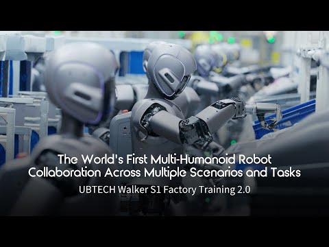 UBTECH Swarm Intelligence: Walker S1 Factory Training 2.0