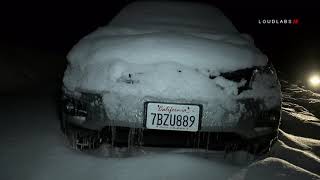 600 Cars Stuck In Snow Hwy 38 / Angelus Oaks   2.18.19