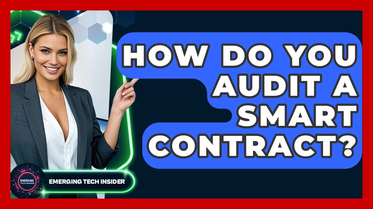 How Do You Audit A Smart Contract? - Emerging Tech Insider