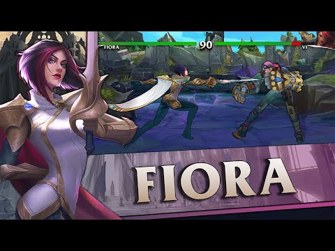 Riot, put Fiora into 2XKO  ( And here's how you could do it )