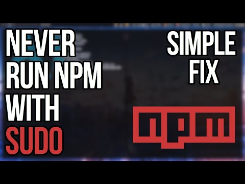 NPM Permissions On Linux Are Broken: Here's The Fix