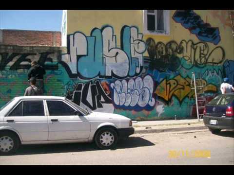 elepe-ratas en mi asotea (graffiti gdl)