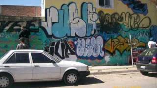 elepe-ratas en mi asotea (graffiti gdl)