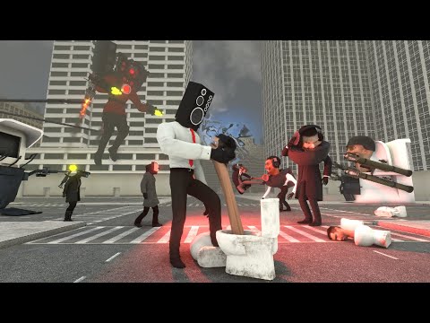 Skibidi toilets invade the CiTy1 #skibiditoilet