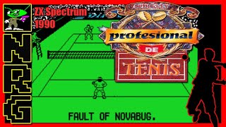 NRG: 5-10 Minutes of Gameplay - Professional Tennis Simulator [ZX Spectrum]