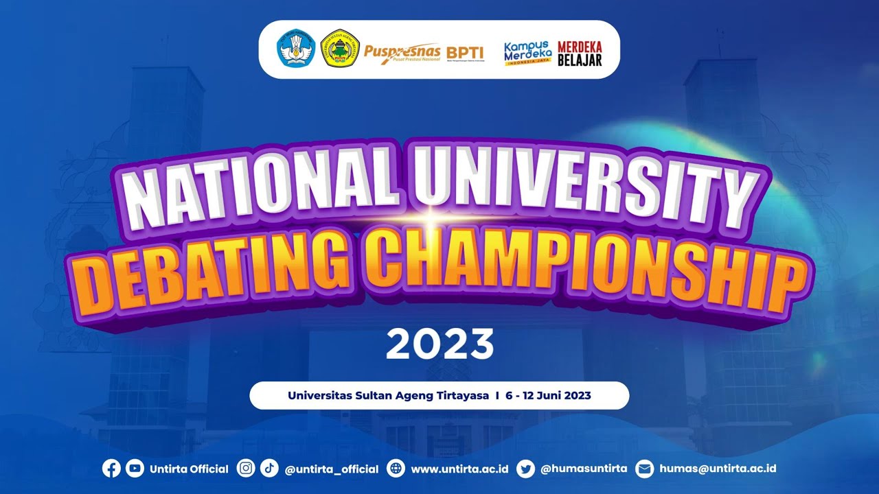 Round 1 NUDC 2023 - Negeri Medan v. Mataram vs. M. Sorong vs. S. Ageng Tirtayasa