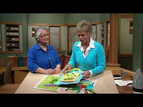 Art Quilts - Fusible Collage Workshop - Part 1 | Sewing With Nancy