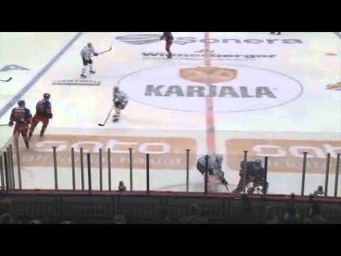 Jokerit-Blues Tyrvainen, päähän kohdistuva taklaus?