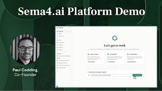 Sema4 AI Agent Platform Overview Demo
