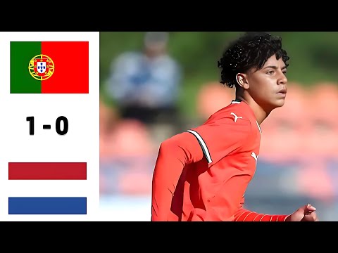 Portugal 1 x 0  Netherlands U16. Cristiano Ronaldo Jr 🔥Extended Highlights & All Goals 2026