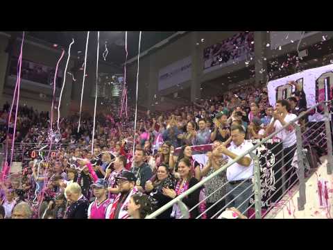 Fan-Choreo 10.10.2014 - Telekom Baskets Bonn vs. ALBA Berlin