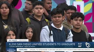 10News: San Diego Unified Grads Preparing to Receive Diplomas