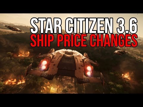 Star Citizen 3.6 | Ship Price Changes - Buying Ships in Game!