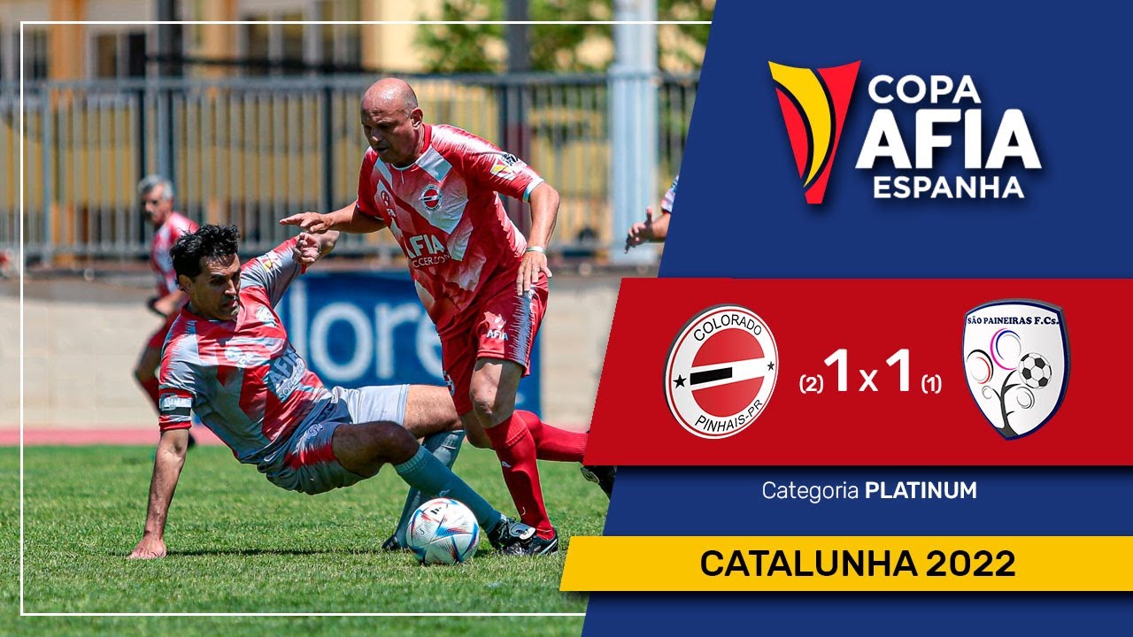 Copa AFIA Espanha – Catalunha 2022 – Colorado x São Paineiras – Categoria PLATINUM