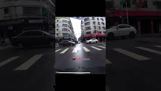 【車禍影片】應該是被白車擋到視野（2025.09.01 新北市板橋區篤行路三段與滿平街84巷口