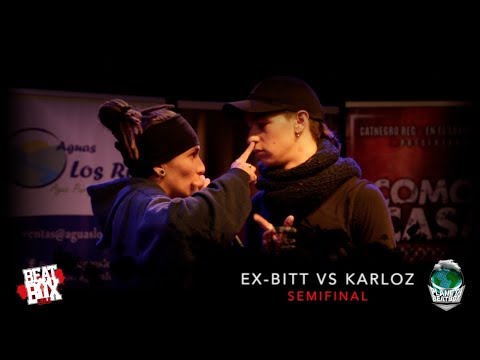 Ex-bitt vs Karloz | Semifinal | Campeonato Nacional Beatbox Chile 2018.