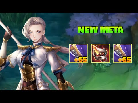 DOUBLE GOLDEN STAFF 100% PURE DAMAGE NEW META | SILVANNA BEST BUILD 2023 | MLBB ~ Max Andrew