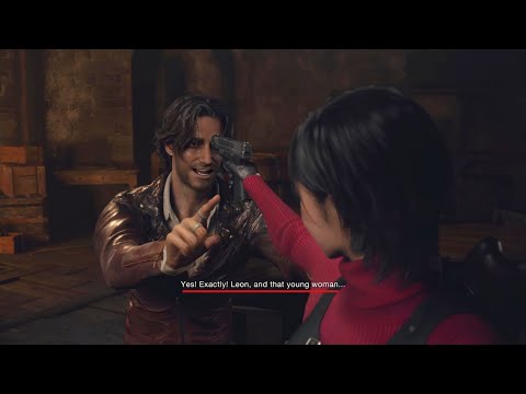LUIS GIVES ADA A REASON TO HELP LEON AND ASHLEY | RESIDENT EVIL 4 REMAKE SEPARATE WAYS