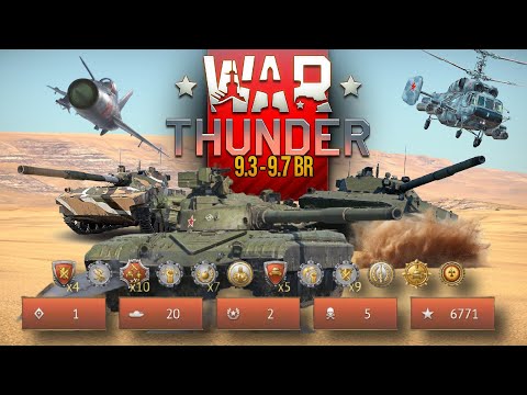 RUSSIA VS 4 NATIONS | WAR THUNDER BEST REPLAYS