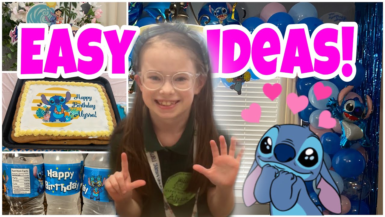 🥳 LILO & STITCH PARTY PREP + GIFT IDEAS FOR A 7 YEAR OLD (decor only $25 + more family fun ideas)