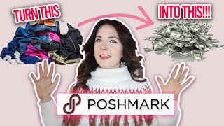 How To Sell On Poshmark Step By Step 2021 | Turn Your Old Clothes into $$!!!!