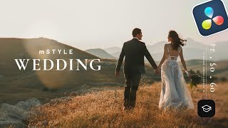 Must-have wedding video toolkit for DaVinci Resolve — mStyle Wedding Overview