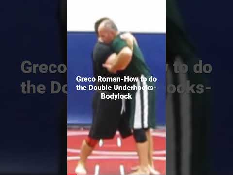 Greco Roman-How to do the Double Underhooks-Body Lock 🤼 🔥