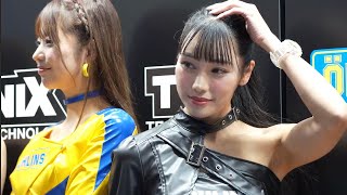 JMS2023 OHLINS ブース 朝倉咲彩 叶園ちさ 前田星奈 さん④ ジャパンモビリティショー