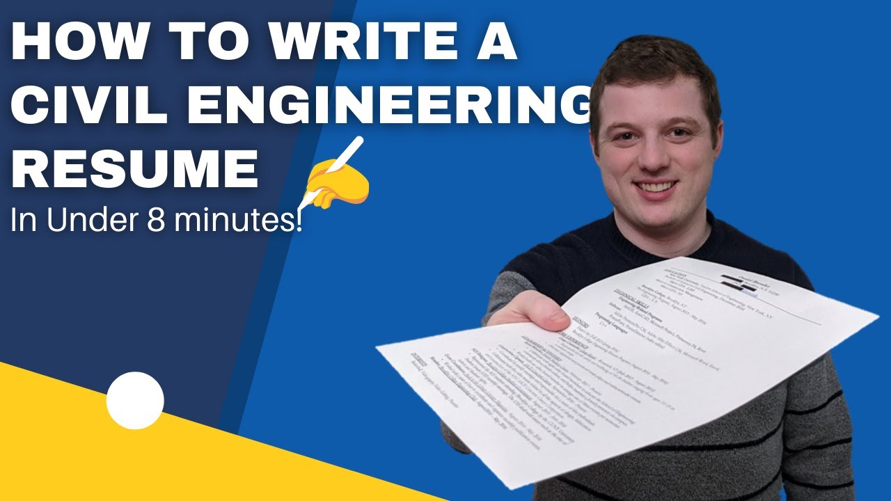 How to Write a Civil Engineering Resume (FREE TEMPLATE)