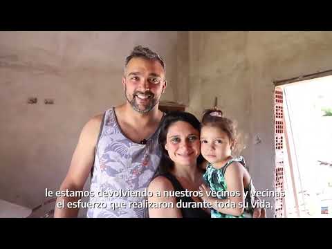 Sáenz y el presidente Fernández entregaron en Pereyra Rozas la vivienda y crédito 40 mil del país