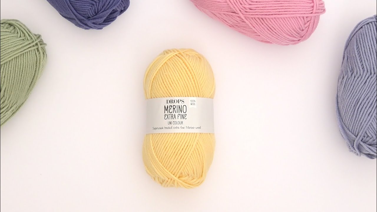 DROPS Merino Extra Fine (merino vilna)
