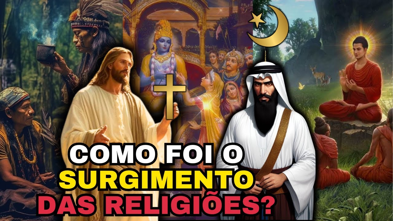 A História das Religiões: Dos Cultos á Natureza, Origem dos Deuses e o Monoteísmo