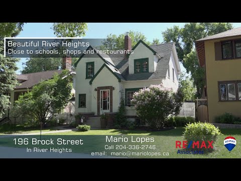 196 Brock Street in River Heights with Mario Lopes