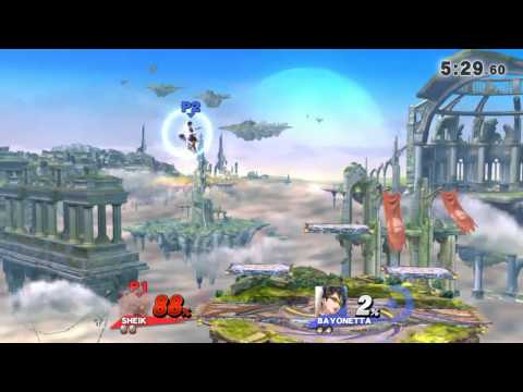 Nimious (Sheik) Vs. Xakym (Bayonetta) SSB4 Friendlies Match 44