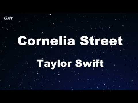 Cornelia Street - Taylor Swift Karaoke 【No Guide Melody】 Instrumental