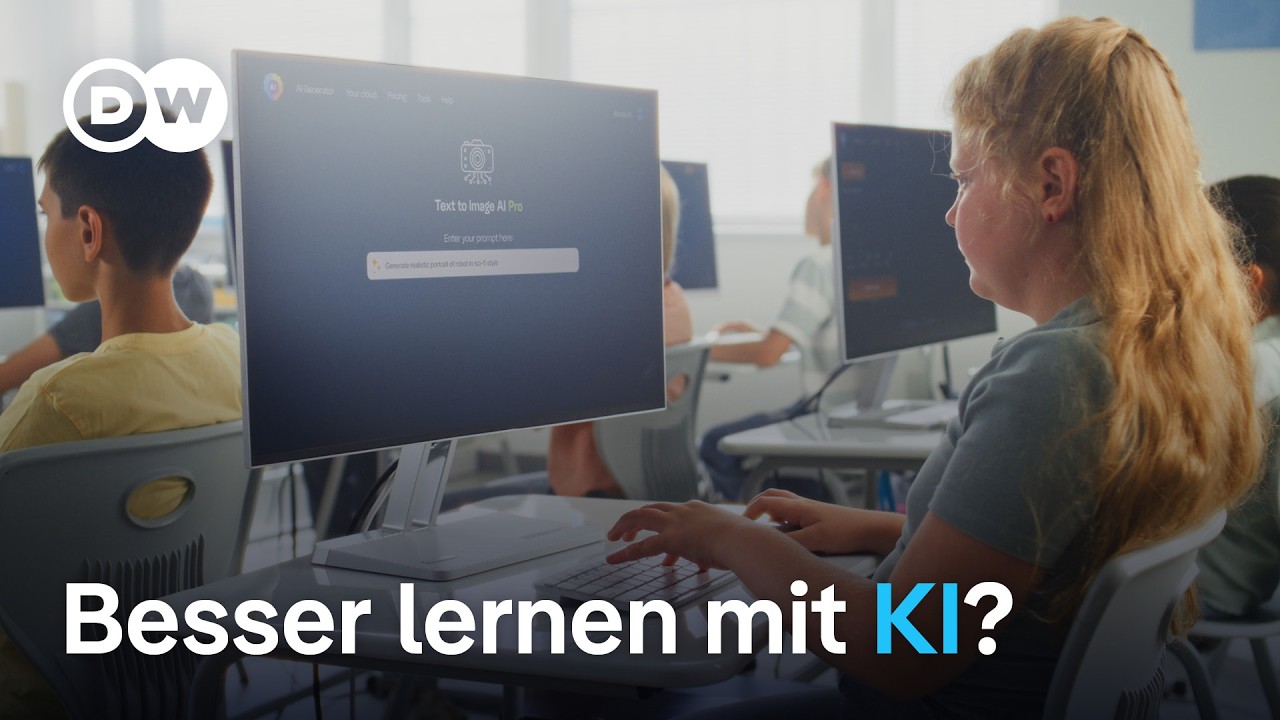 Besser lernen oder weniger denken? Wie KI Schule und Unterricht verändert | DW Shift