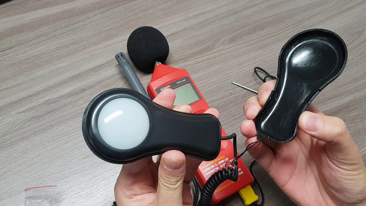 Conheça todas Funções do 4x1 - THDL-400 (Termômetro - Umidade Relativa - Decibelímetro - Luxímetro)