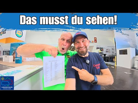 Caravan Salon 2025 Accessories 🚐🔧 – first highlights from Hall 13!