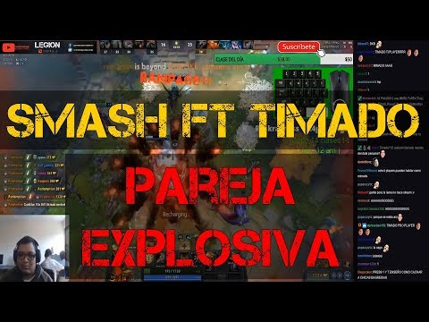¡RAMPAGE! TIMADO(Luna) Y SMASH (Legion Commander) / DOTA 2