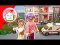 Playmobil Familie Hauser Ferienbeginn Mit Krankenhaus Anna Und Lena Kinderklinikgeschichten
