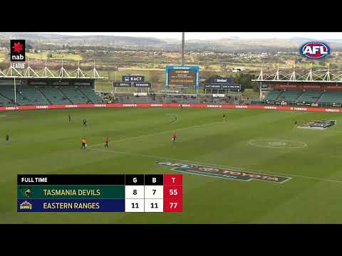 NAB LEAGUE 2019: Round 12 - Tasmania Devils v Eastern Ranges (Full Game)
