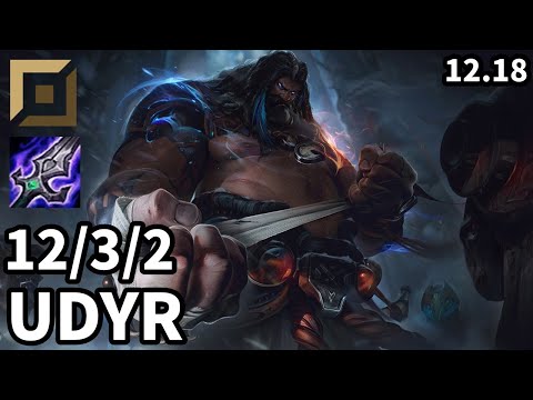 Udyr Top vs Camille - Ranked Master - Patch KR 12.18
