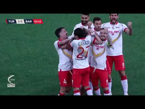 Calcio highlights Serie C, Turris-Bari 3-0: campani salvi, pugliesi umiliati